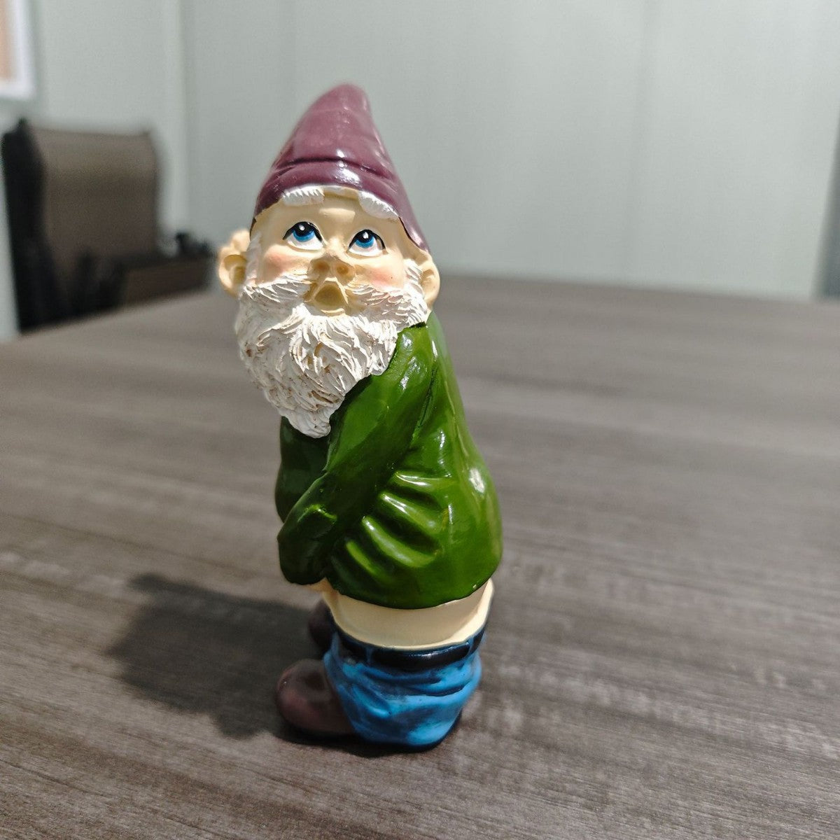 Playful Garden Gnome Statue Homeandso