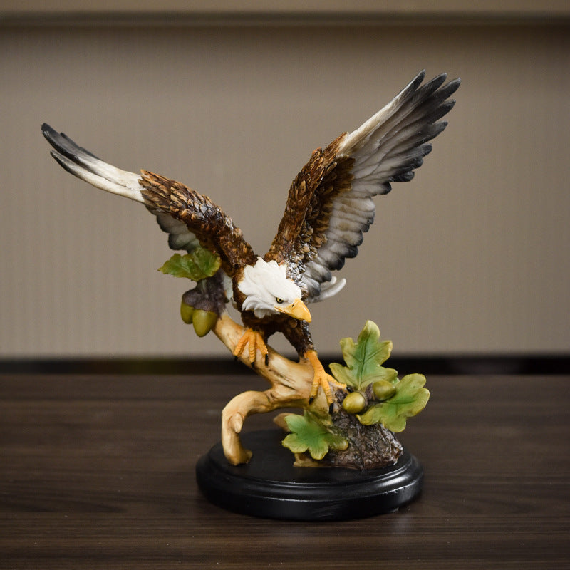 Majestic Bald Eagle Statue Homeandso