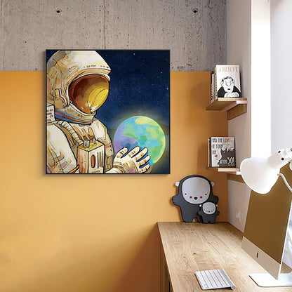 Astronaut Themed Framed Wall Art Homeandso