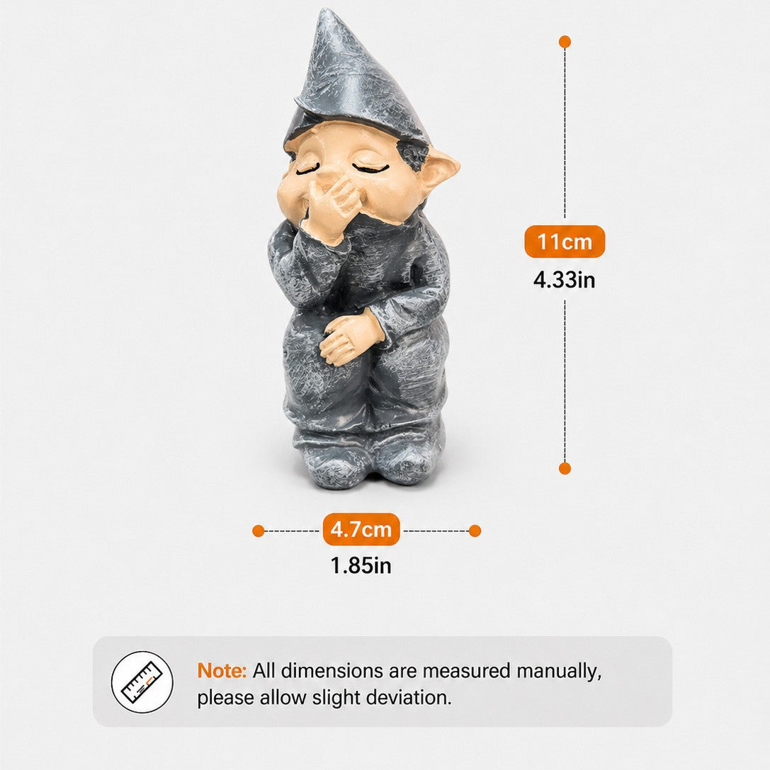 Whimsical Gnome Garden Figurine Homeandso