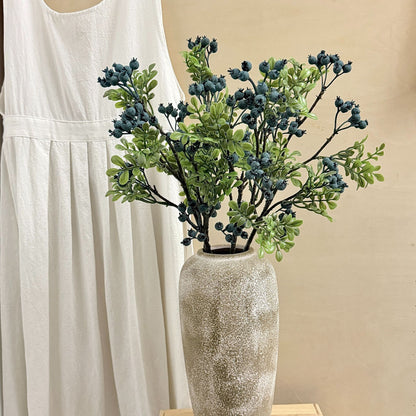 Decorative Faux Berry Stem for Home Floral Display