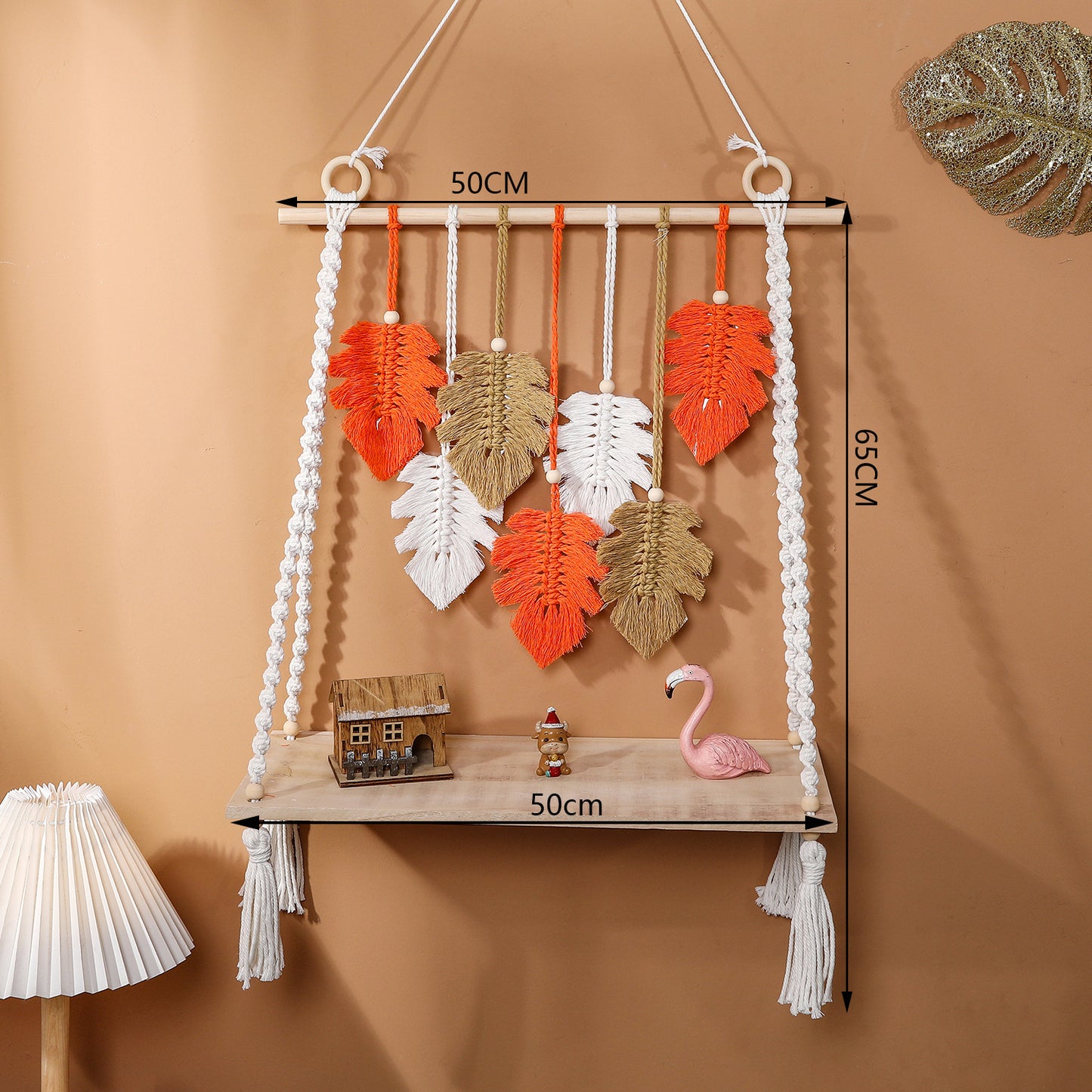 Bohemian Leaf Wall Art Decor Homeandso