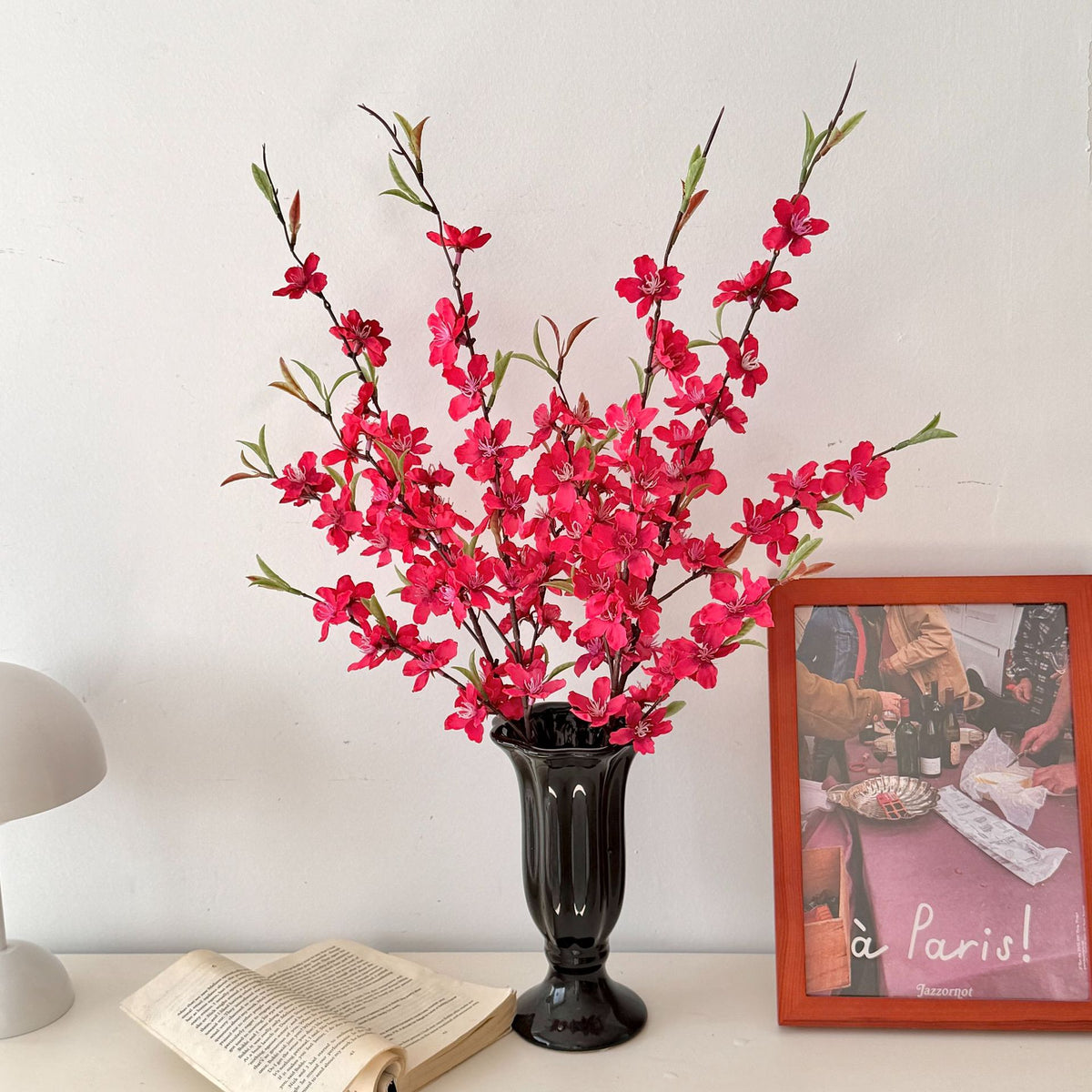 Decorative Cherry Blossom Stem for Floral Arrangements