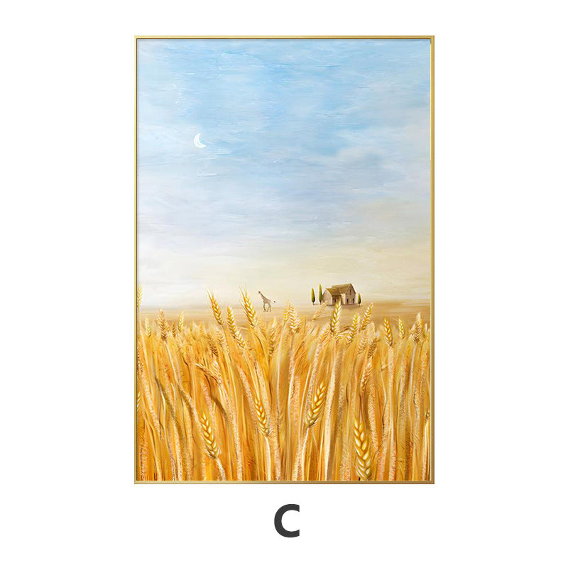 Farmhouse Landscape Framed Wall Art Homeandso