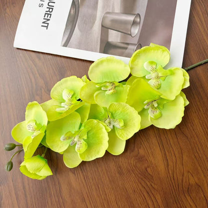 Faux Orchid Floral Spray