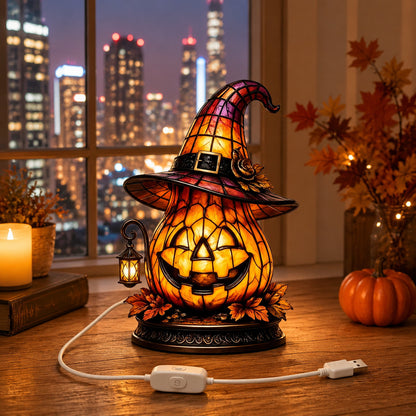 Decorative Pumpkin Hat Lamp