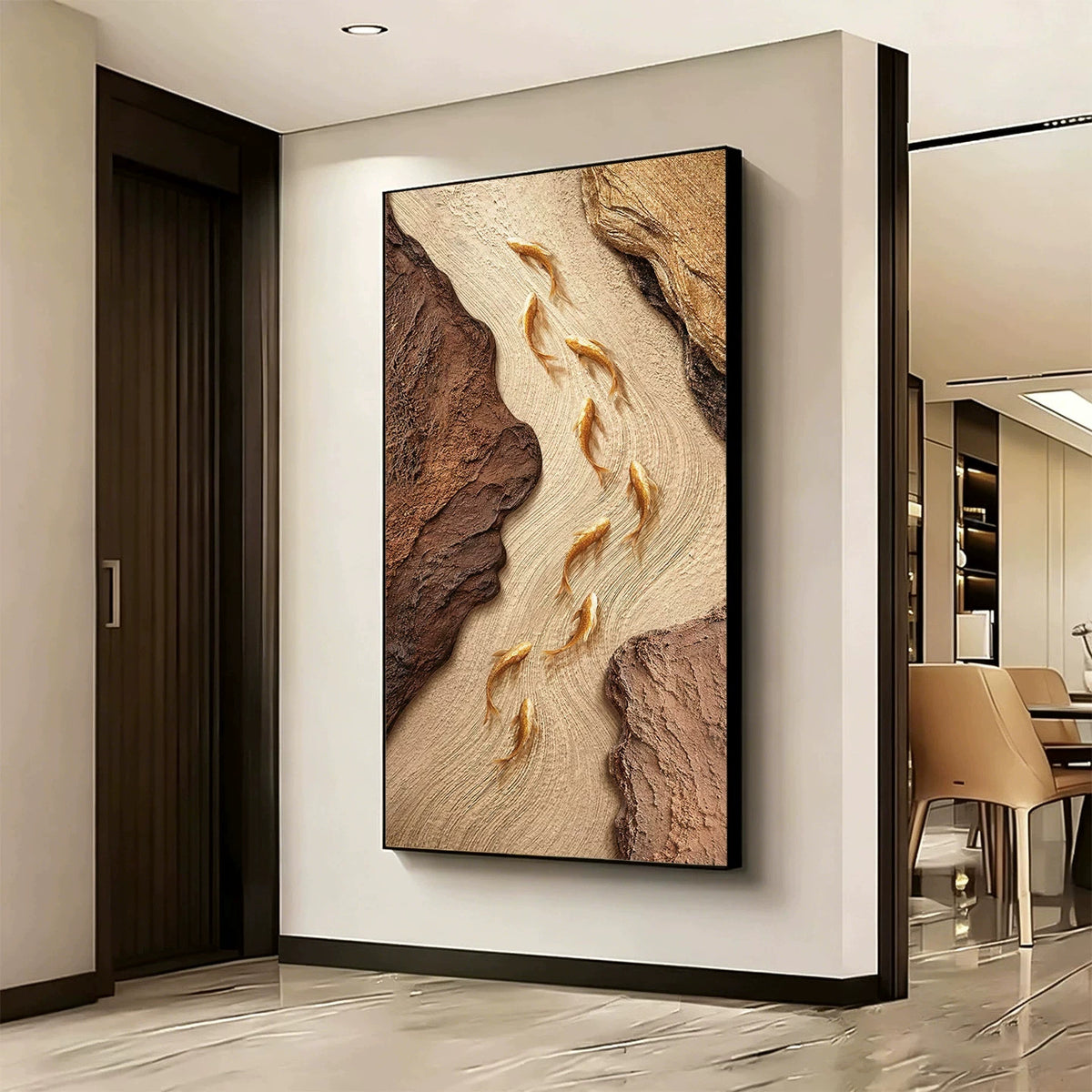 Textured Nature-Inspired Wall Art Homeandso
