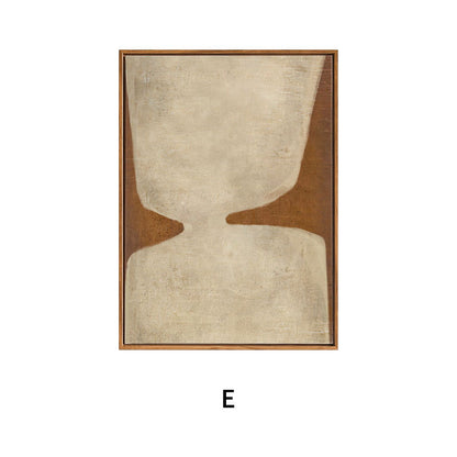 Abstract Minimalist Framed Artwork Homeandso