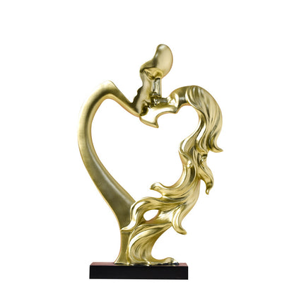 Decorative Heart Shaped Sculpture Homeandso