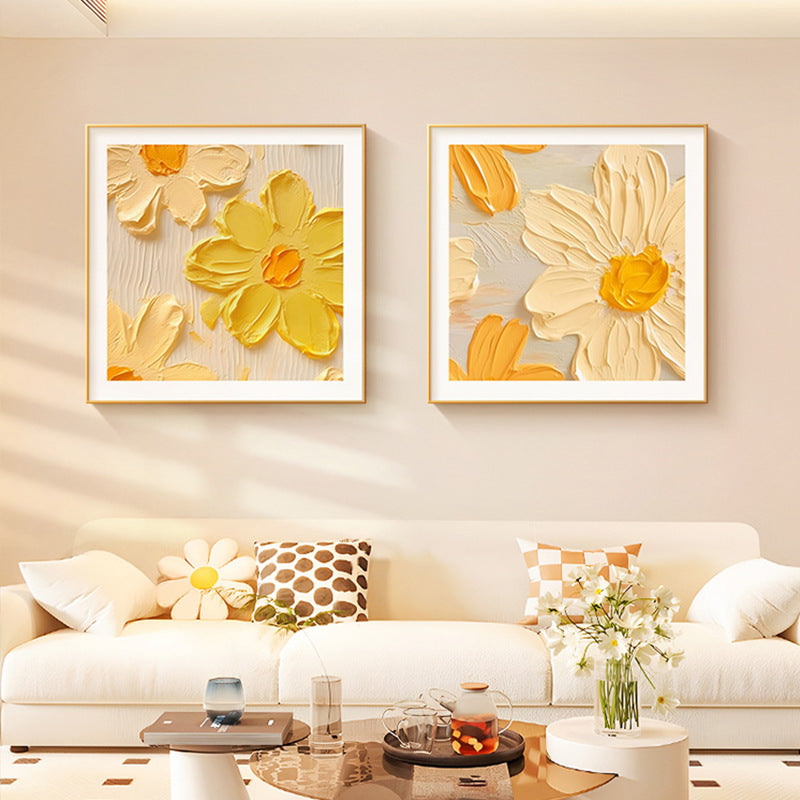 Decorative Floral Framed Wall Art Homeandso