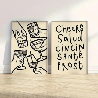 Fantasy-Themed Art Print Set Homeandso
