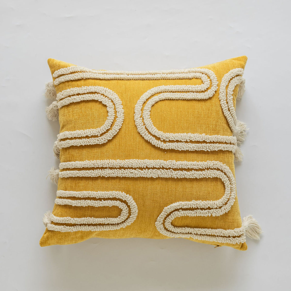 Textured Decorative Throw Pillow