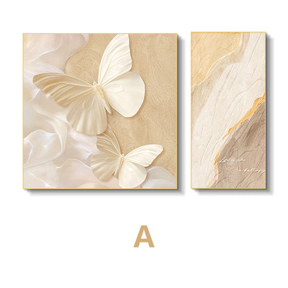 Elegant Butterfly and Floral Wall Art Homeandso
