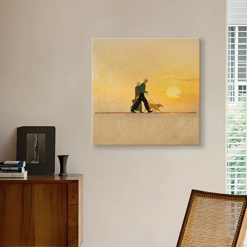 Framed Inspirational Sunset Artwork Homeandso