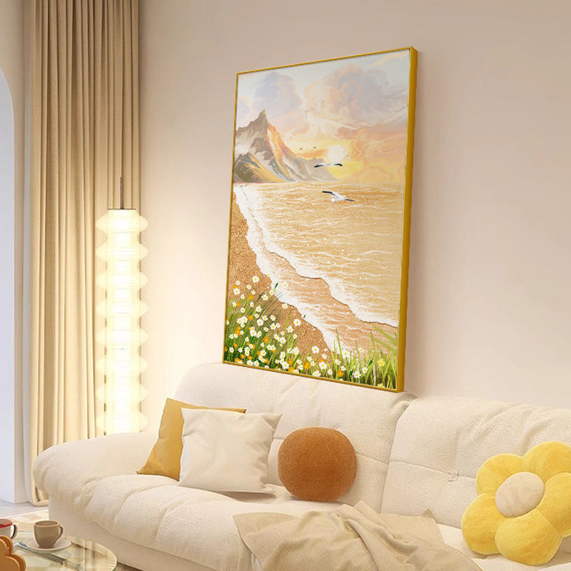 Framed Floral Canvas Artwork Homeandso