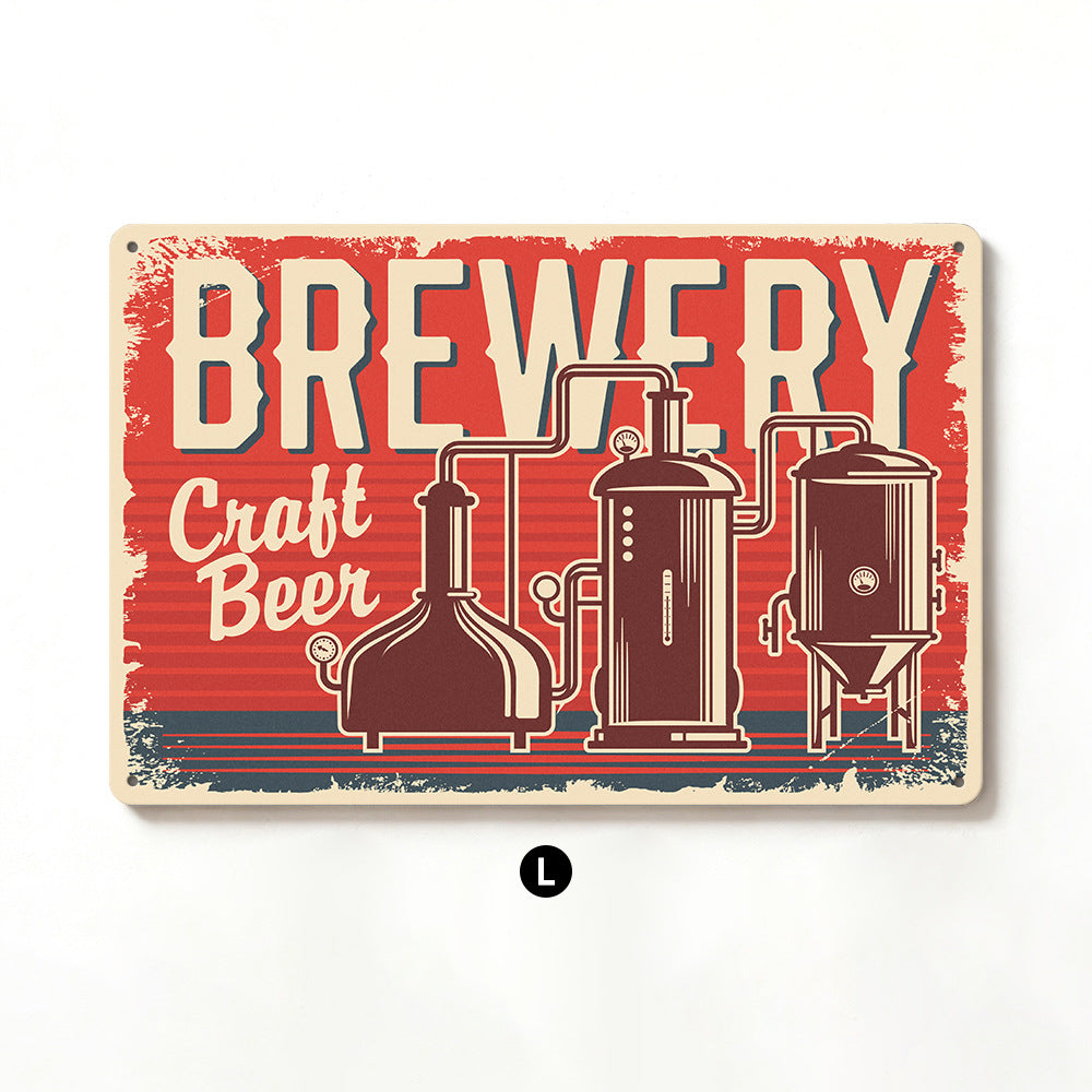 Vintage-Style Metal Wall Art Homeandso