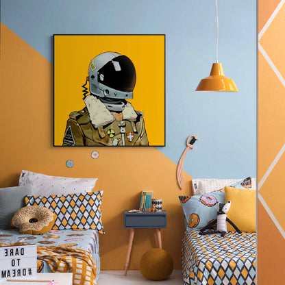 Astronaut Themed Framed Wall Art Homeandso