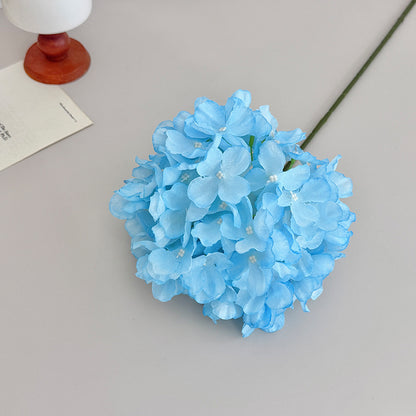 Faux Hydrangea Floral Stem