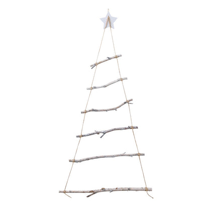 Rustic Wooden Christmas Tree Wall Decor Homeandso