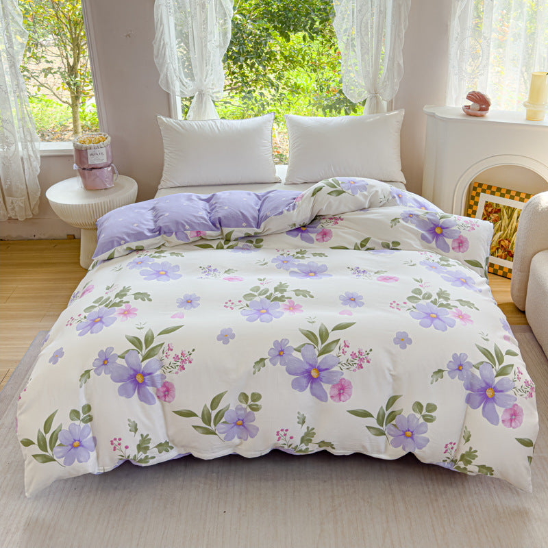 Playful Heart Pattern Duvet Cover Set Homeandso