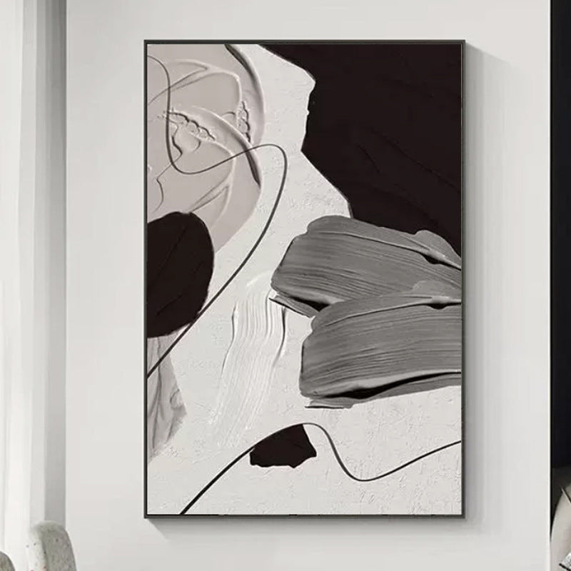 Abstract Minimalist Framed Canvas Art Homeandso