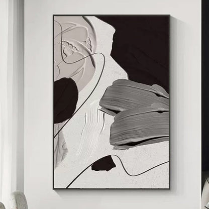 Abstract Minimalist Framed Canvas Art Homeandso