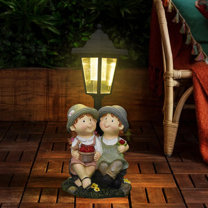 Garden Angel Decorative Lantern Homeandso