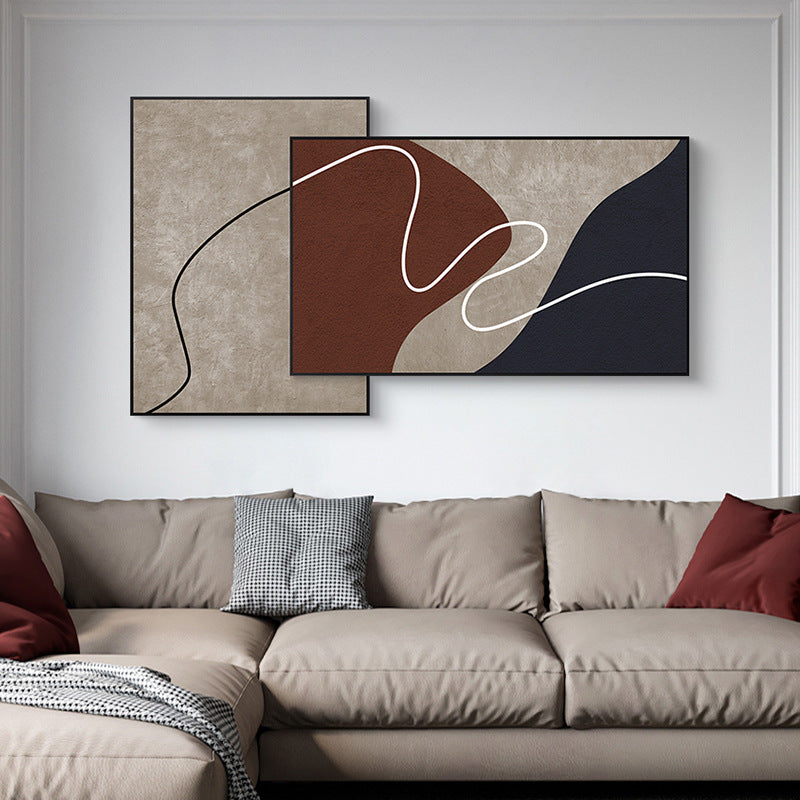 Abstract Textured Wall Art Decoration Homeandso