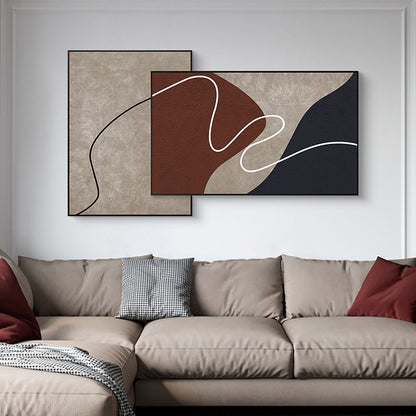 Abstract Textured Wall Art Decoration Homeandso