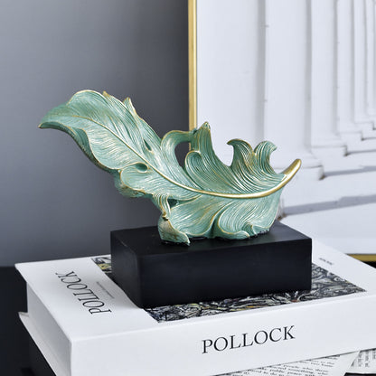 Decorative Leaf Sculpture Homeandso