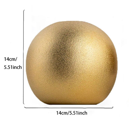 Decorative Gold Sphere Vase Homeandso