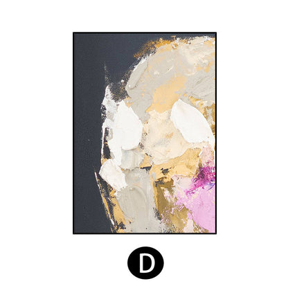 Textured Abstract Expression Canvas Art Homeandso