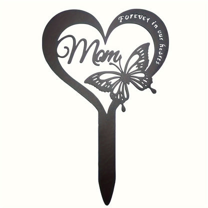 Heart-Shaped Decorative Garden Stake Homeandso