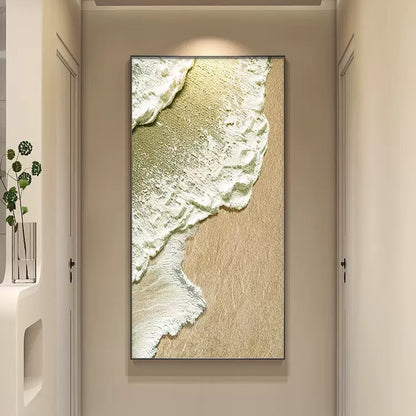 Abstract Textured Landscape Canvas Art Homeandso