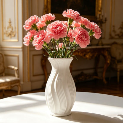 Textured Decorative Flower Vase