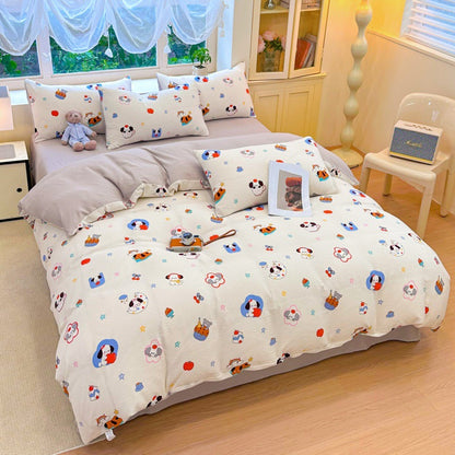 Playful Cartoon-Themed Bedspread Set Homeandso