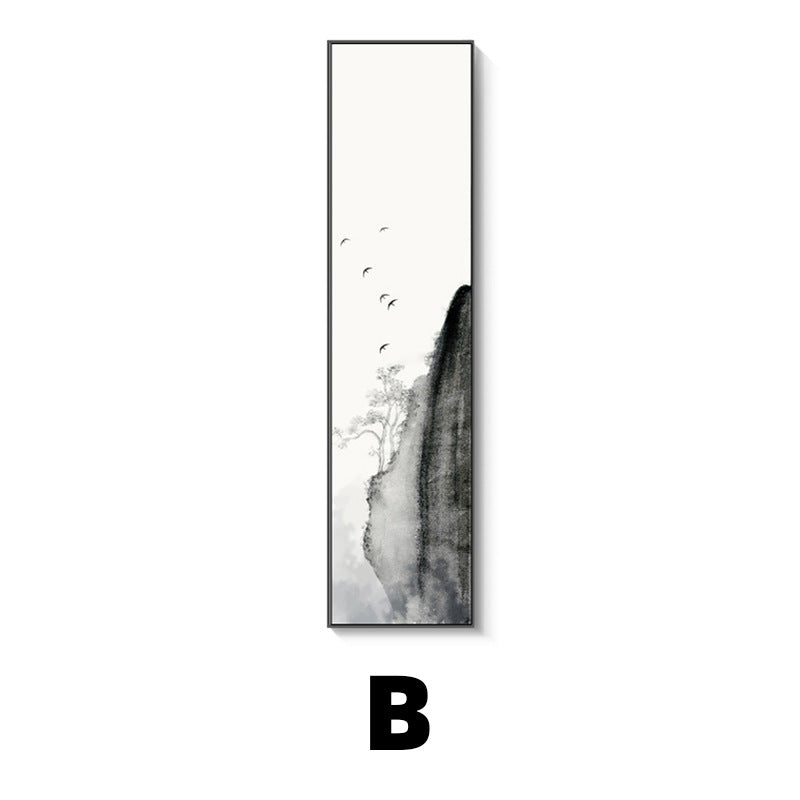 Elegant Vertical Abstract Wall Art Homeandso