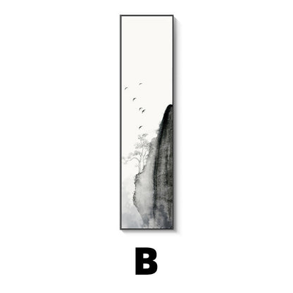 Elegant Vertical Abstract Wall Art Homeandso