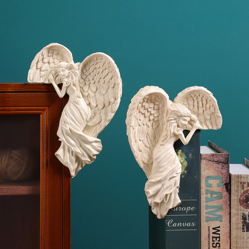 Angel Wings Decorative Sculpture Homeandso