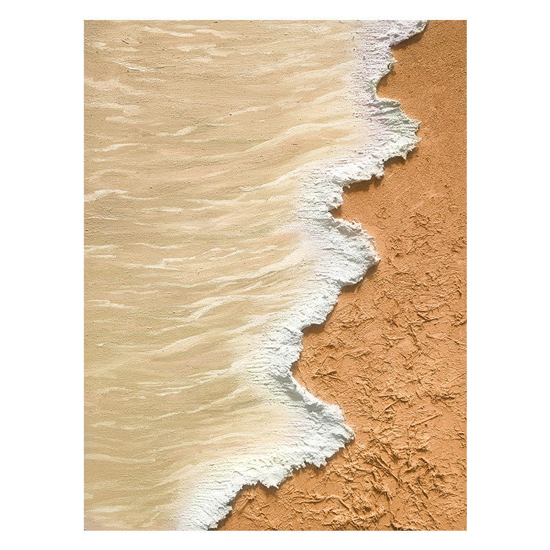 Textured Coastal Wave Relief Canvas Art Homeandso