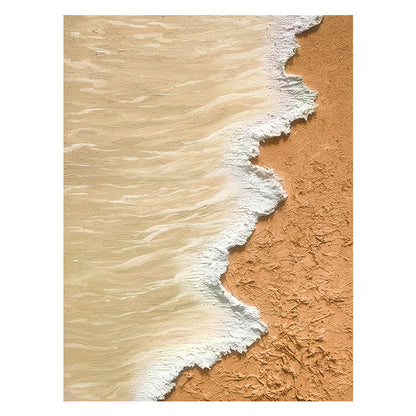 Textured Coastal Wave Relief Canvas Art Homeandso