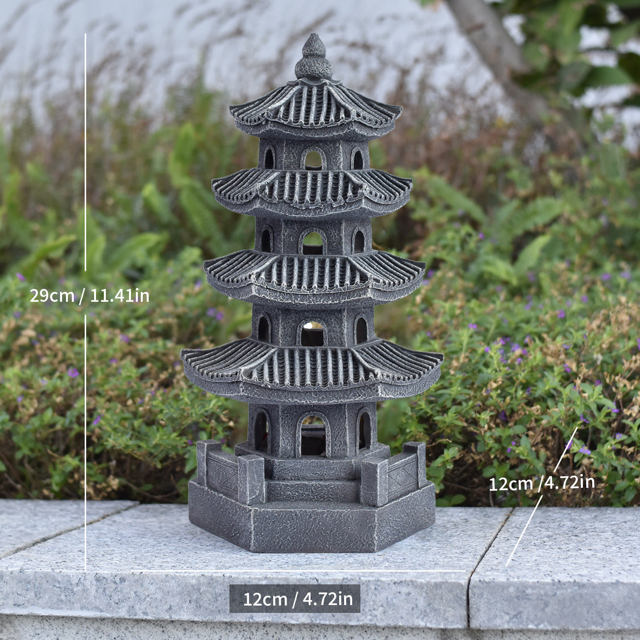 Home Decor Decorative Pagoda Statue Homeandso