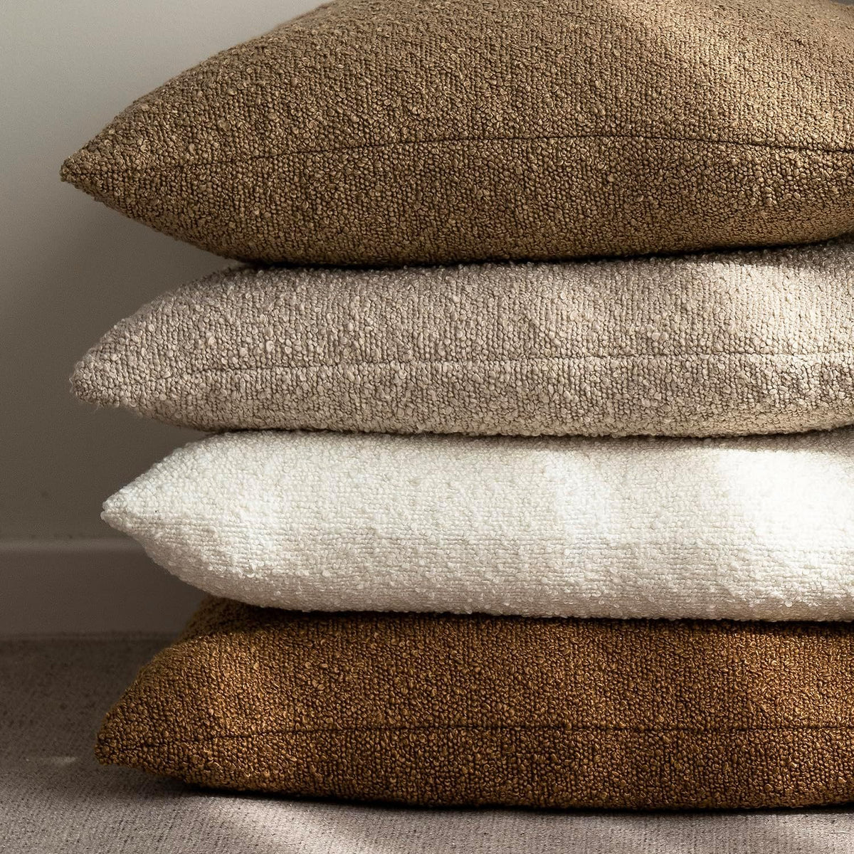 Textured Boucle Decorative Cushion