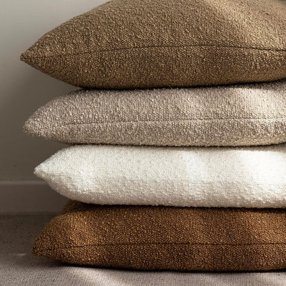 Textured Boucle Decorative Cushion