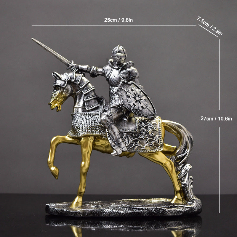 Medieval Knight Figure Homeandso