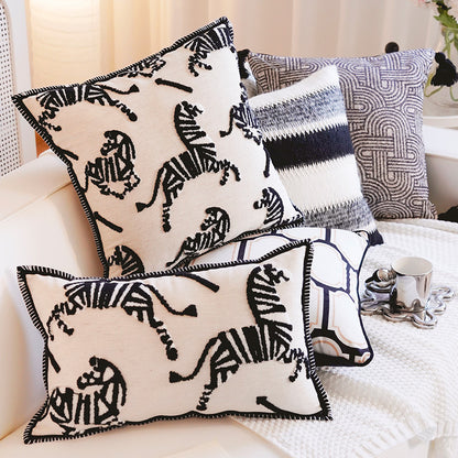 Artistic Abstract Pattern Decorative Pillow