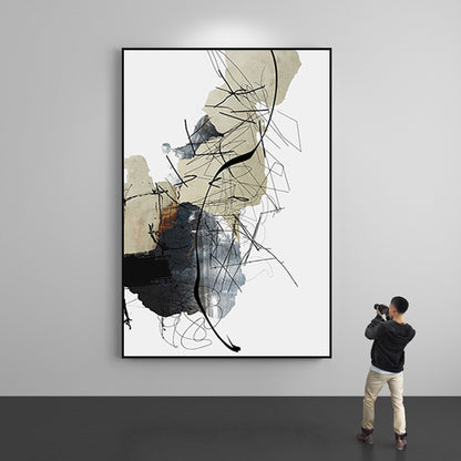 Abstract Expressionist Canvas Wall Art Homeandso