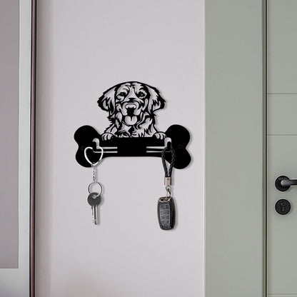 Decorative Dog-Themed Wall Hooks Homeandso