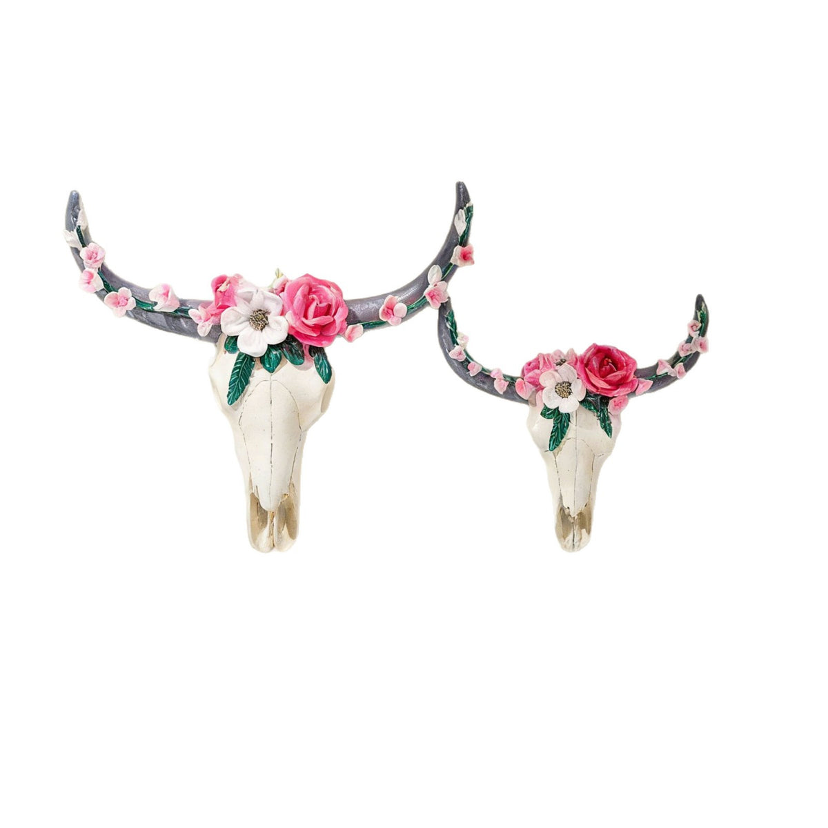 Floral Skull Wall Decor Homeandso
