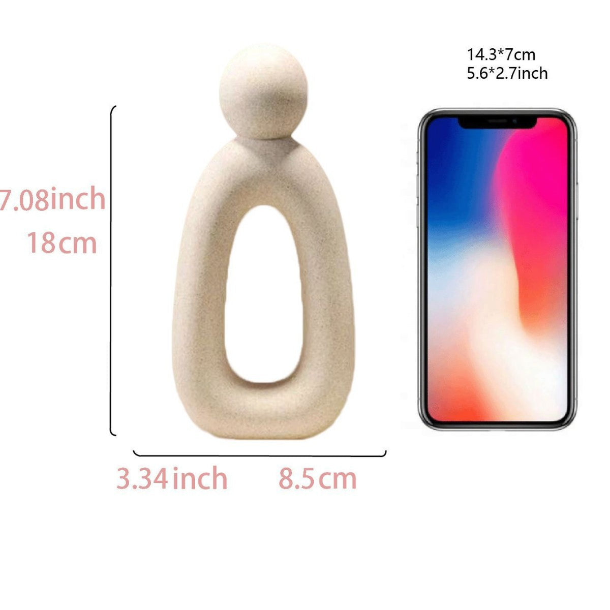 Modern Abstract Figurine Homeandso